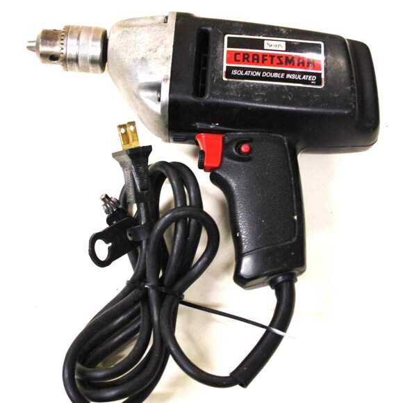 Sears Craftsman DRILL Model 31510514 Double Insulated 3/8" Reversible Drill - Picture 1 of 5